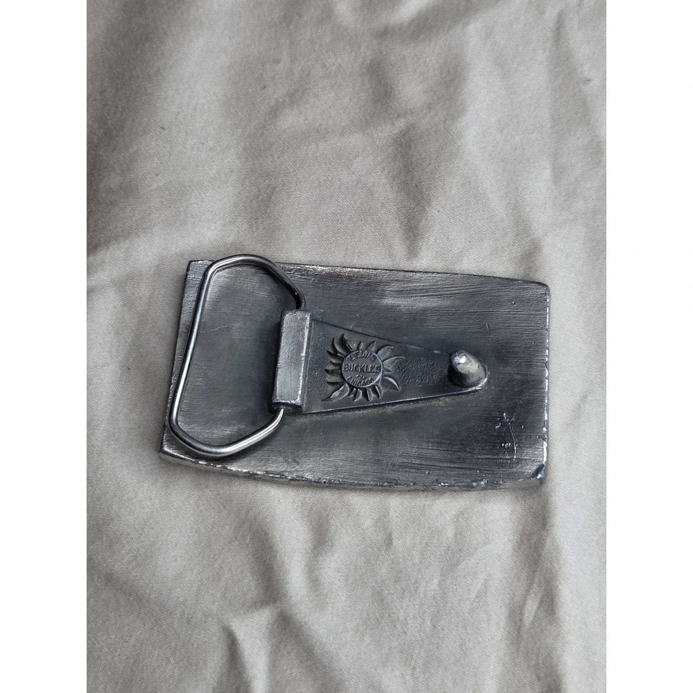 Vintage Sioux City Stock Yards 1887 Belt Buckle